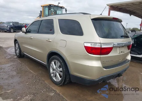 2012 Dodge Durango Crew z USA, uszkodzony, nr VIN 1C4SDJDT8CC172464